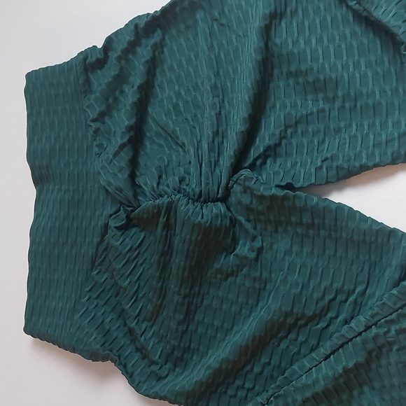 Leggings women's anti -cellulite Green size S - Picture 5 of 9